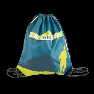 Reusable Waterproof Sport <b>Backpacks</b> Polyester Drawstring Bag With Custom logo - Product Image 1