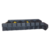 Nouvelle conception d'escalier pliable antidérapant en plastique pour animaux de compagnie, rampe pour chien avec coussin antidérapant