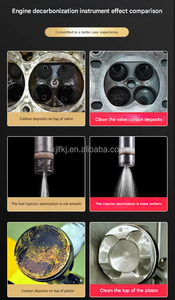 Machine de <span class=keywords><strong>nettoyage</strong></span> d'injecteurs <span class=keywords><strong>diesel</strong></span> à <span class=keywords><strong>hydrogène</strong></span> HHO en acier OURENSE, modèle JLF-201, en promotion - Product Image 4