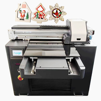 A3 ukuran DX5 DX8 XP600 kepala mesin cetak lenticular kecil uv dtf led mesin cetak flatbed printer UV