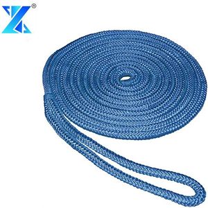 Cordage de mouillage en nylon synthétique PA à double tressage haute résistance, excellente absorption des chocs, <span class=keywords><strong>corde</strong></span> de bateau en polyamide, <span class=keywords><strong>corde</strong></span> de quai maritime - Product Image 3