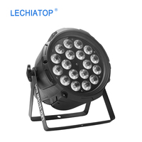Nouveauté 200W Flash Stroboscopique Lumières Extérieur Parcan Teinture Projecteurs DMX RGBW 18 LED Par Lights Luces Para Discoteca pour Dj
