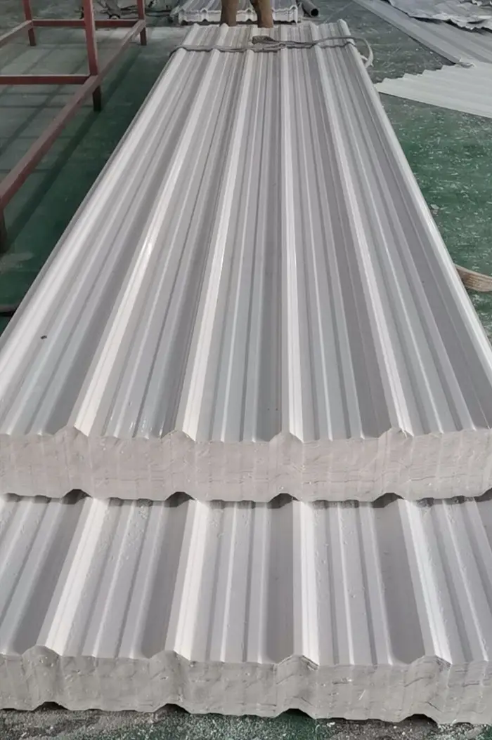 ASA teja corrugada de PVC/techo de plástico chino/láminas de techo de plástico corrugado español
