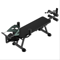 Table de traction cervicale et lombaire électrique en acier inoxydable de qualité médicale, télécommande, design ergonomique pour