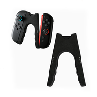 Grip Pengisi Daya untuk Nintendo Switch 2 Joy Pad Con Controller Play and Charge Dock Stand dengan USB-C Handle Stand