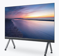 Écran LED d'intérieur Envisual P1.538, écran TV 3200 mm x 1920 mm, montage mural vidéo LED, pas de pixel fin