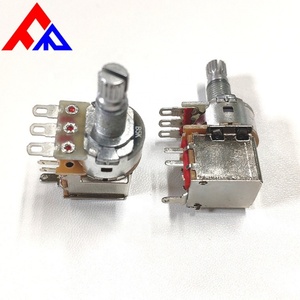 High Quality 16mm Linear Push-Pull Potentiometers 5K 20% Metal & Plastic for Musical Instruments - Product Image 2