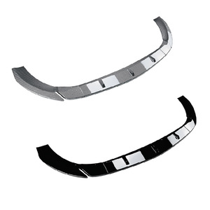 Divisor Delantero para Mercedes-Benz Clase A W177, Estilo Tuning, Textura de Fibra de Carbono en Negro Piano, Pieza 525 - Product Image 3