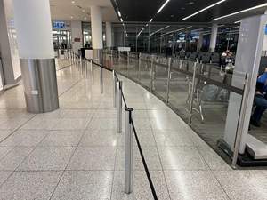 Poteaux de garde-corps d'escalier <span class=keywords><strong>en</strong></span> métal, montage latéral, montage mural, garde-corps rond carré pour l'installation d'escaliers intérieurs et extérieurs - Product Image 5