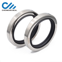 Joint torique PTFE 36x67x8mm avec boîtier en acier inoxydable, simple ou double lèvre, pièces de rechange pour compresseur d'air à vis Ceimin CTL