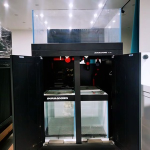 <span class=keywords><strong>Aquarium</strong></span> élégant à faible encombrement, grand réservoir sur pied, cloison <span class=keywords><strong>de</strong></span> pièce, éclairage RGB intelligent, décoration - Product Image 2