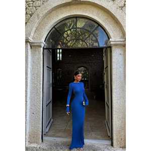 Robe de soirée longue sans dos Saks Doss - Product Image 2