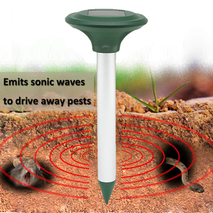 Điều khiển bằng giọng nói không thấm nước năng lượng mặt trời Powered ngoài trời groundhog răn đe rung Stakes rắn Vole <span class=keywords><strong>gopher</strong></span> Repellent cho sân bãi cỏ - Product Image 1