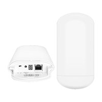 Pont sans fil extérieur 5.8G 450 Mbps 802.11ac IP65 avec antenne directionnelle double polarisation 8 dBi, portée 1 km, CPE point à point pour réseau CCTV