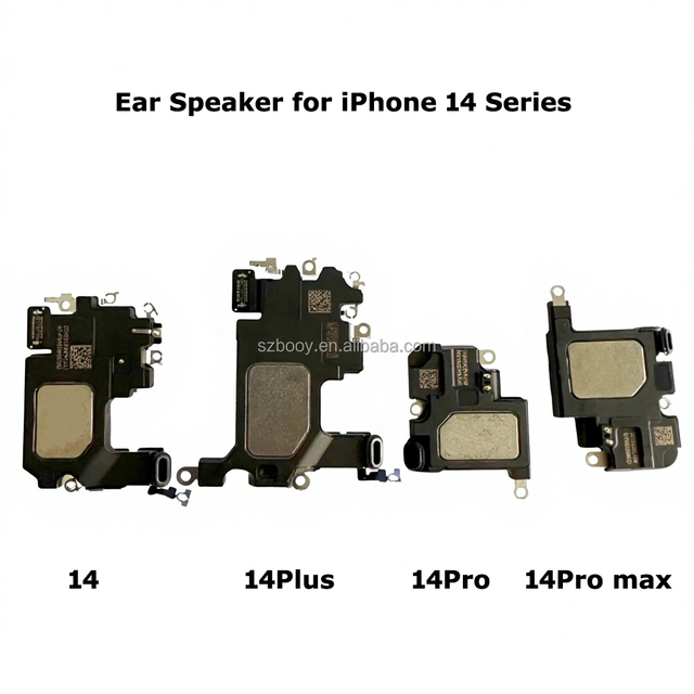 Mobile Phone Spare Parts Ear Speaker Earpiece for iphone 14 14pro 14plus 14pro Max Earphone Flex Cable