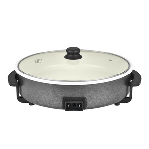 Baogong — cuiseur électrique multifonctionnel, couvercle en verre complet, poêle à pizza - Product Image 1