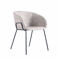 Chaise au Design baroque en métal pour la salle à manger et l'hôtel, mobilier de maison, haute qualité