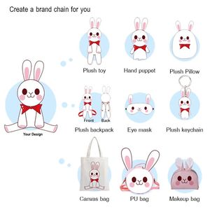 Peluche personnalisée en forme de plante succulente, confectionnée sur mesure selon votre design exclusif, en peluche sherpa douce avec feuillage en forme de rosette - Product Image 2