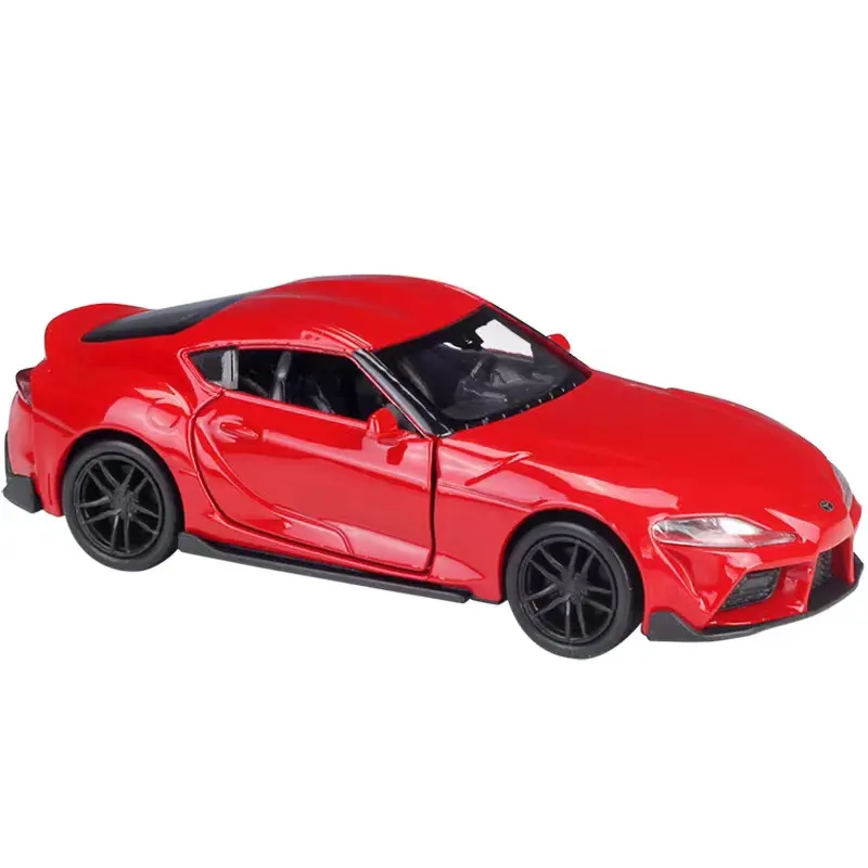 WELLY 1:36トヨタスープラライセンス製品ダイキャストモデルシミュレーション合金車モデルおもちゃギフトデコレーション