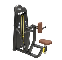 Máquina de remo ajustable con asiento trasero, soldada con robot industrial, con sistema de cable de acero de alta resistencia y carga de pin, para entrenamiento comercial