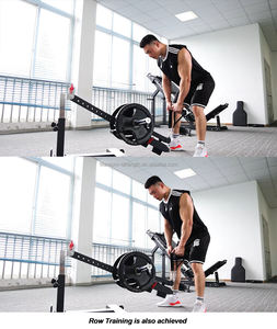 Base de fixation debout libre en attente de brevet et fixation de squat de ceinture compacte pour l'entraînement de gymnastique à domicile - Product Image 2