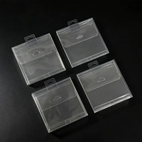 Boîtes en plastique transparent PVC PET suspendues pour emballage de stylos à bille et dés, idéales pour supermarchés, papeteries, boutiques de cadeaux et magasins.