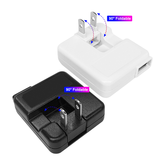 Universal Folding Pin Power Adapter Travel Wholesale for iPhone Samsung Cell Mobile Phone USB Wall Charger 5v 1a Fast Charger