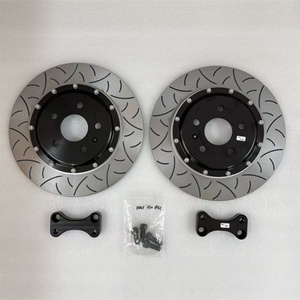 จานเบรกหลังขนาดใหญ่แบบฟอร์จใหม่ ใช้กับคาลิปเปอร์ OEM สำหรับ Octavia 3 RS Golf MK7 S3 500 S2000 - Product Image 4