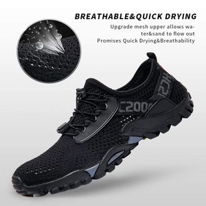 Chaussures <span class=keywords><strong>de</strong></span> bain pieds nus à séchage rapide pour femmes et hommes avec semelle antidérapante en maille Drainage Pliable Voyage Plage Sports nautiques Baskets aquatiques - Product Image 2