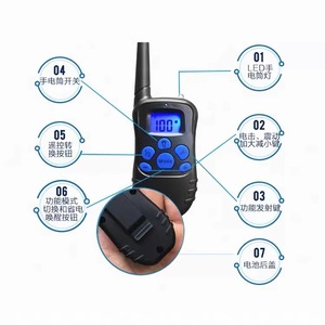 Collar de Control de Ladridos SODOG M998n, Equipo de Entrenamiento para Perros Recargable, Sistema Remoto - Product Image 4