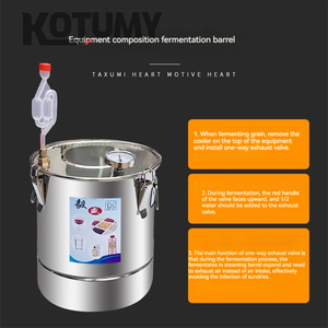 Waterdistilleerder Wijnstomer Brouwapparatuur Braadmachine Waterfilter Wijn Brandewijn Cognac Etherische Olie Brouwkit - Product Image 4