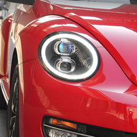 Feux avant de voiture KGKB pour VW Beetle A5 5C1/5C3/5C5 2013-2020, mise à niveau style 911, phares LED automatiques, lentilles de projecteur, accessoires