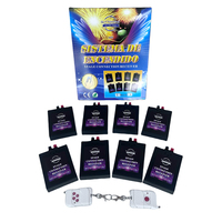 GLITTERFIRE Wireless Remote Control Consumer Fireworks Ignition Firing System Model A08 8 Cues Balloon Decoration Pyrotechnic