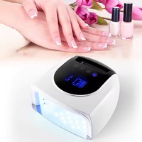 Fournitures pour ongles 96w Cordless Pro Cure Led Uv 96w Portable Pour Salon À Domicile