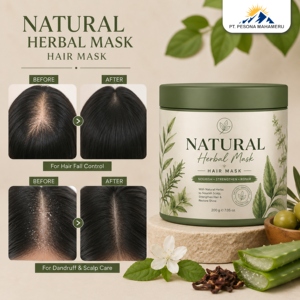 Soins capillaires naturels à base de plantes 200g Traitement réparateur nourrissant pour cheveux abîmés Unisexe - Product Image 3