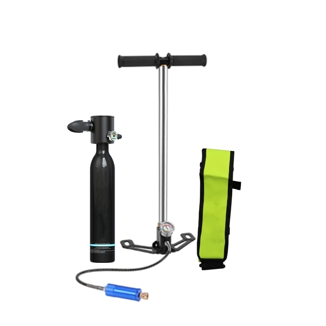 Diving Equipment 0.5L Mini Diving Scuba Tank Portable Lung Tank for Diving Snorkeling