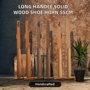 Cuchara para Zapatos Magnética de Madera Maciza Pulida, Mango Largo de 55 CM, Hecha a Mano, Rectangular, Herramienta para Calzarse Zapatos, Decoración del Hogar, Regalo para el Día del Padre - Product Image 2