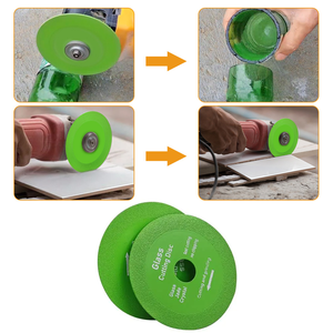 Mechware đĩa cắt thủy tinh màu xanh lá cây mỏng lưỡi cưa thủy tinh cắt kim cương lưỡi cưa gốm gạch đá cẩm thạch công cụ - Product Image 2