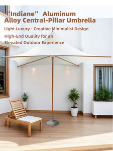 <span class=keywords><strong>Parasol</strong></span> de jardin <span class=keywords><strong>pliable</strong></span> moderne robuste sur mesure 4m 6m 8m pour terrasse, plage, protection solaire et pluie - Product Image 6