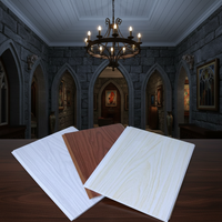 Panneau de plafond carré perforé en PVC JW - Ignifuge et insonorisant pour appartement, salle de sport et usage extérieur