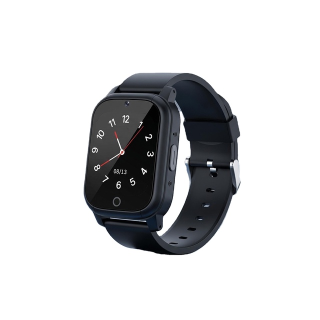 4G GPS Watch FA109S Temperature Heart Rate Blood Pressure Monitor SOS Fall Alert Medication Reminder Answer Call IPX7 Waterproof