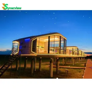 Synecview Smart 9S Removable Homes Prefab Capsule House with Bathroom Sunshine Room AI Voice Control Tiny House Villas