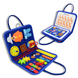Toddler giáo dục học tập hoạt động cảm giác Hội Đồng Quản Trị cảm thấy Montessori đồ chơi bận rộn Hội Đồng Quản trị cho trẻ em - Product Image 5