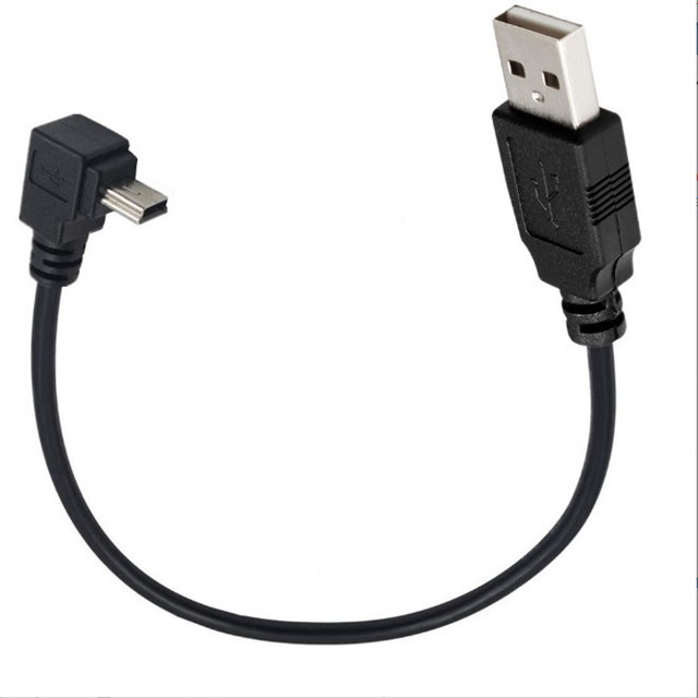 New Hot Items Angle Usb a Male to Mini  Usb Data Quick Charging Cable
