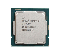 Intel Cpus Box and Tray CPU Core I3 10100F 1200LGA Processor and I3-10100 Ready Stock