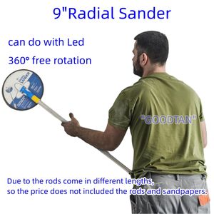 GOODTAN Tête de <span class=keywords><strong>ponceuse</strong></span> radiale ronde de 9 "<span class=keywords><strong>pour</strong></span> <span class=keywords><strong>mur</strong></span> et <span class=keywords><strong>peinture</strong></span> - Product Image 2