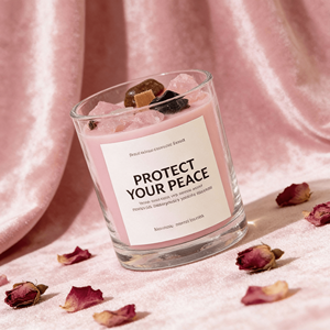 Lilin Aromaterapi Lilin Kedelai Buatan Tangan Berkualitas Tinggi Grosir dengan Batu Kristal Modern untuk Pesta, Ulang Tahun, Termasuk Hari Valentine - Product Image 2