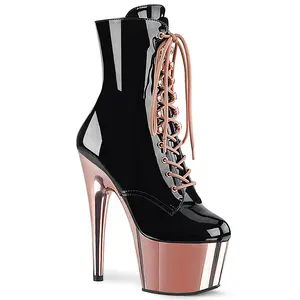 17CM / 7 pollici nuovo stile stivali discoteca fase tacco alto piattaforma Pole Dance Boot stivaletti