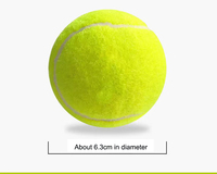 Balle de tennis avec cordon élastique, balle d'entraînement, balle de tennis avec cordon pour l'entraînement