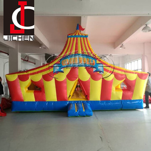 Château gonflable JICHEN en PVC, parc d'attractions intérieur commercial, équipement de jeu pour enfants - Product Image 2